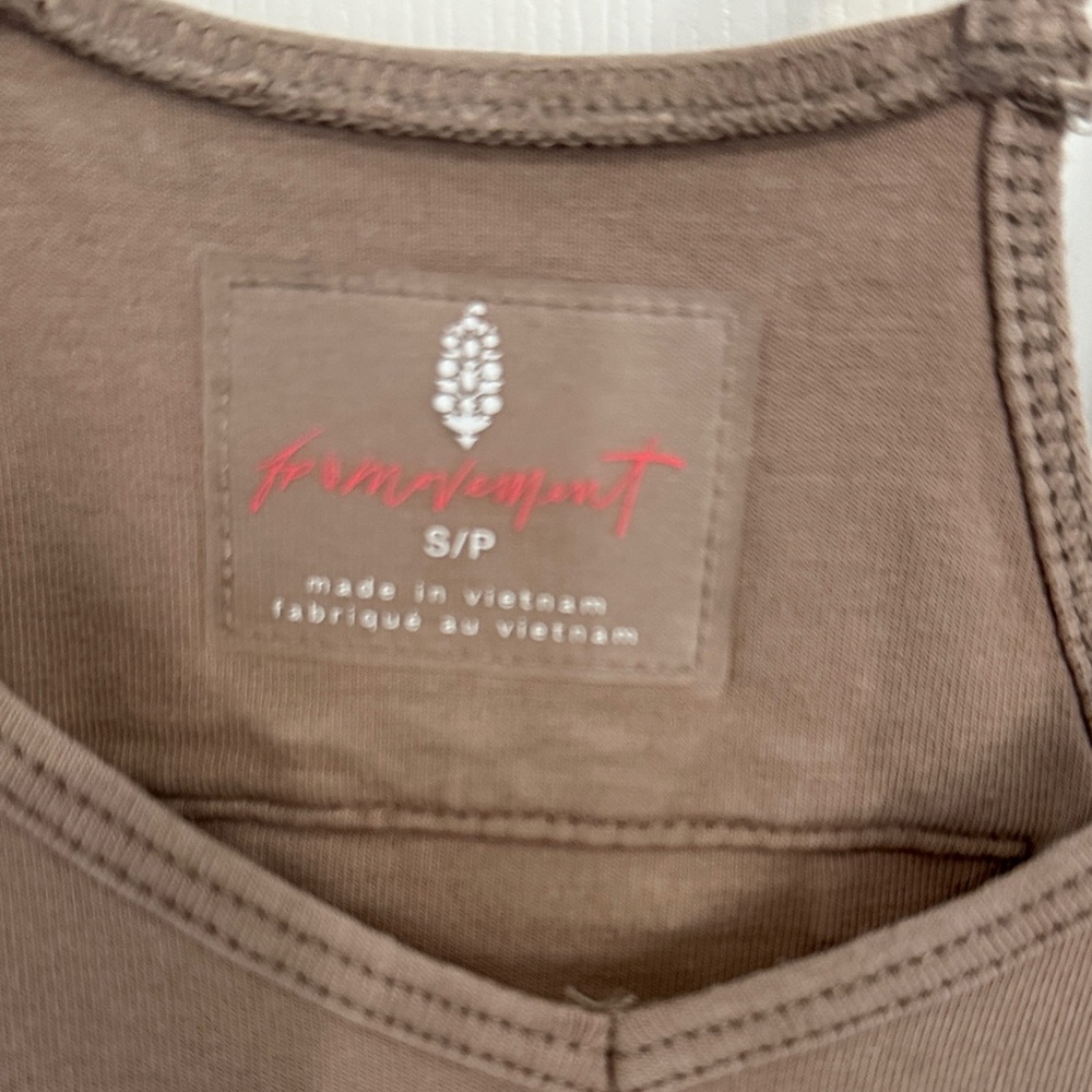 Free People Hot Shot Onesie in Mocha latte - Picture 3 of 5